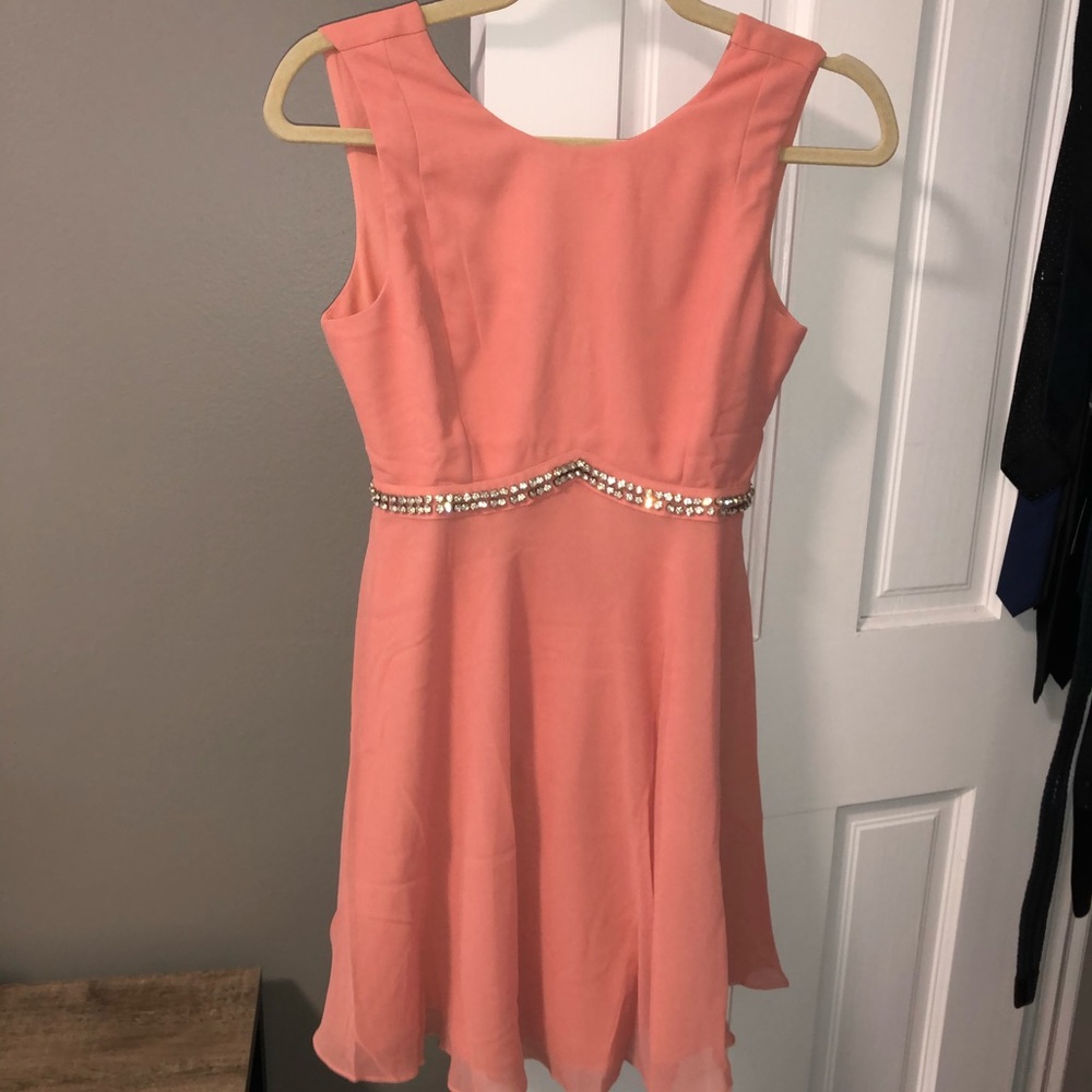 NBD Torren mini dress in sorbet pink